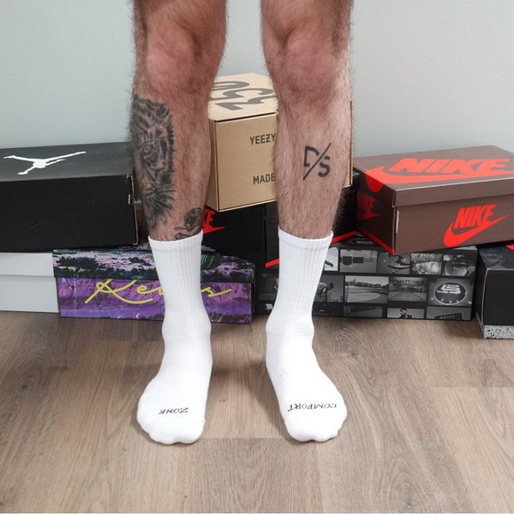Men’s White Premium Socks Brand New - Picture 7 of 9